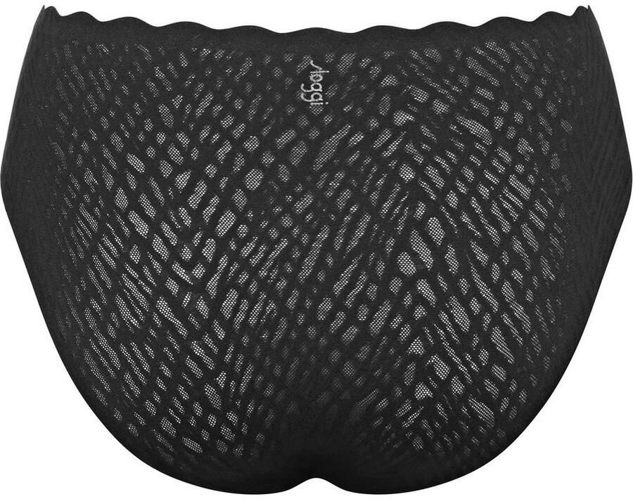 Sloggi Slip ZERO Feel Bliss onzichtbaar stretch-kant hoge beenuitsnijding freecut-randen (1 stuk)