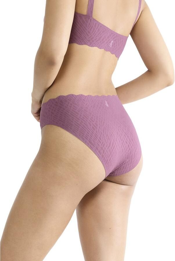 Sloggi Slip ZERO Feel Bliss onzichtbaar stretch-kant hoge beenuitsnijding freecut-randen (1 stuk) - Foto 5