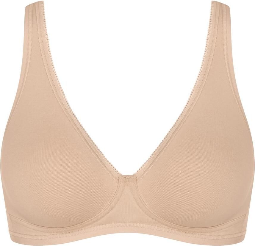 Sloggi Soft-bh Basic + perfecte pasvorm zonder beugel zonder vulling diepe v-hals - Foto 4