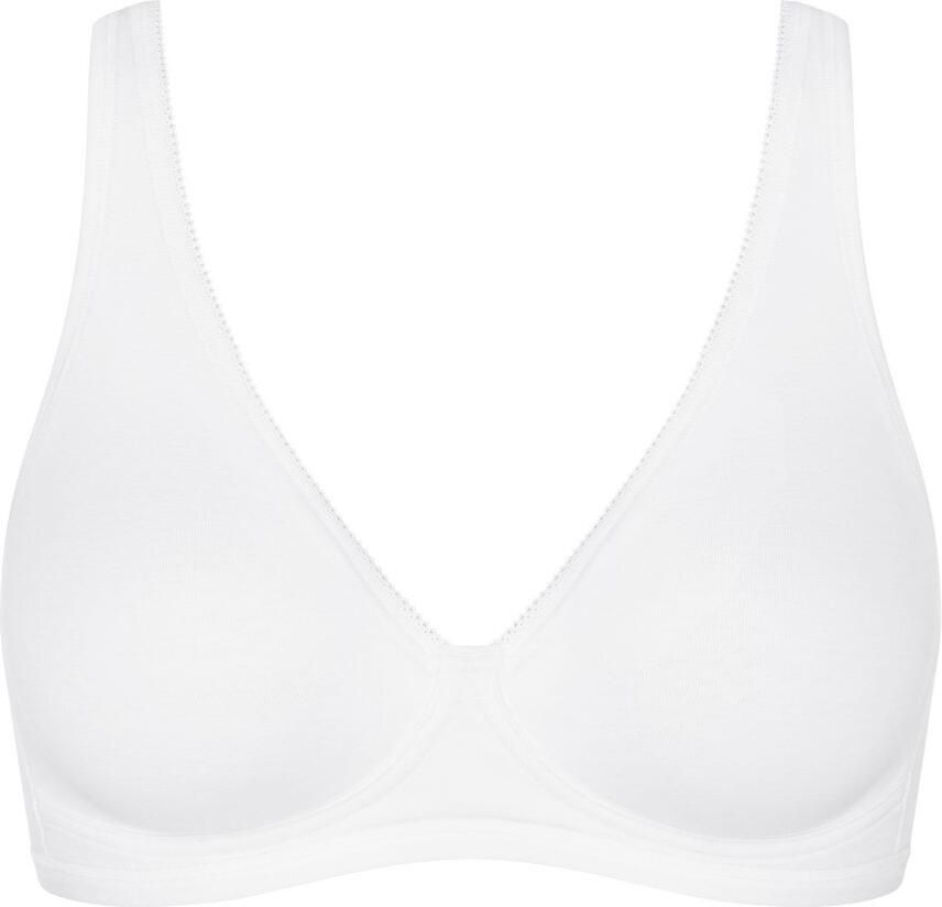 Sloggi Soft-bh Basic + perfecte pasvorm zonder beugel zonder vulling diepe v-hals - Foto 4