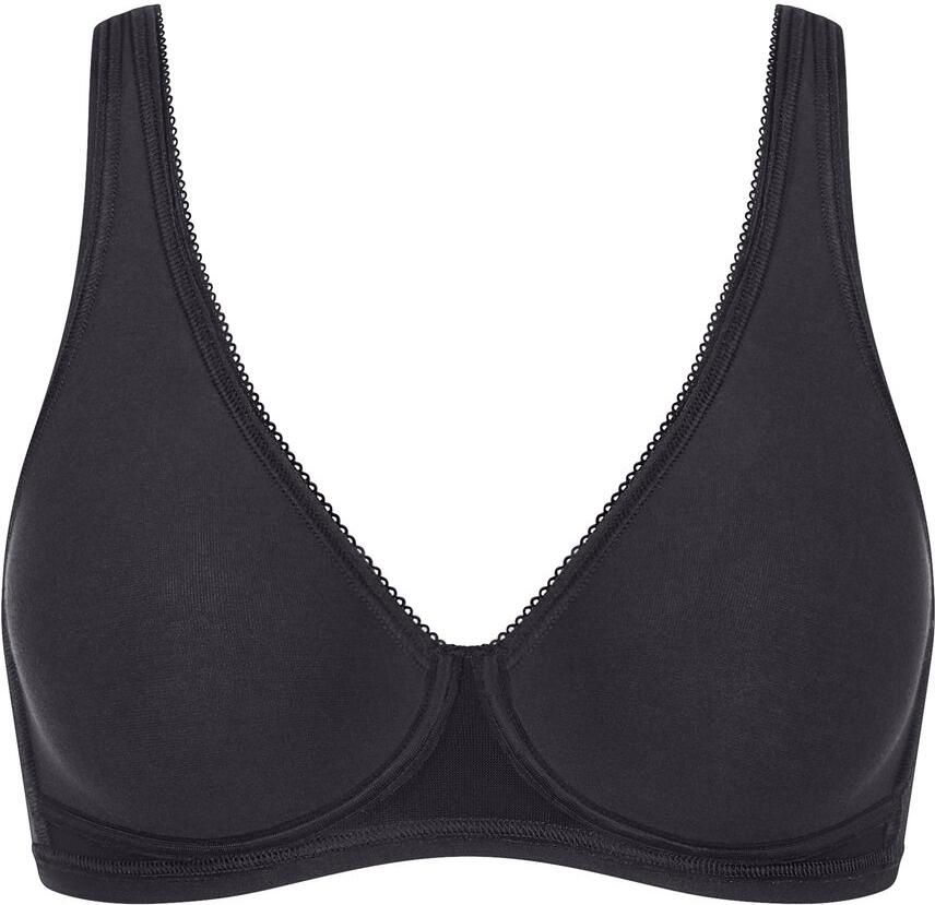 Sloggi Soft-bh Basic + perfecte pasvorm zonder beugel zonder vulling diepe v-hals - Foto 4