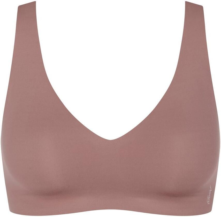 Sloggi Soft-bh ZERO Feel 2.0 naadloos uitneembare pads v-hals brede bandjes microvezel - Foto 5