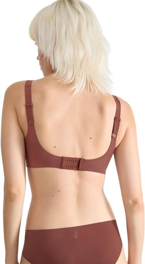 Sloggi Soft-bh ZERO Feel 2.0 naadloos uitneembare pads v-hals brede bandjes microvezel - Foto 4