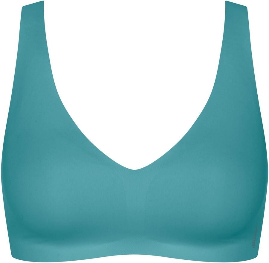 Sloggi Soft-bh ZERO Feel 2.0 naadloos uitneembare pads v-hals brede bandjes microvezel - Foto 2