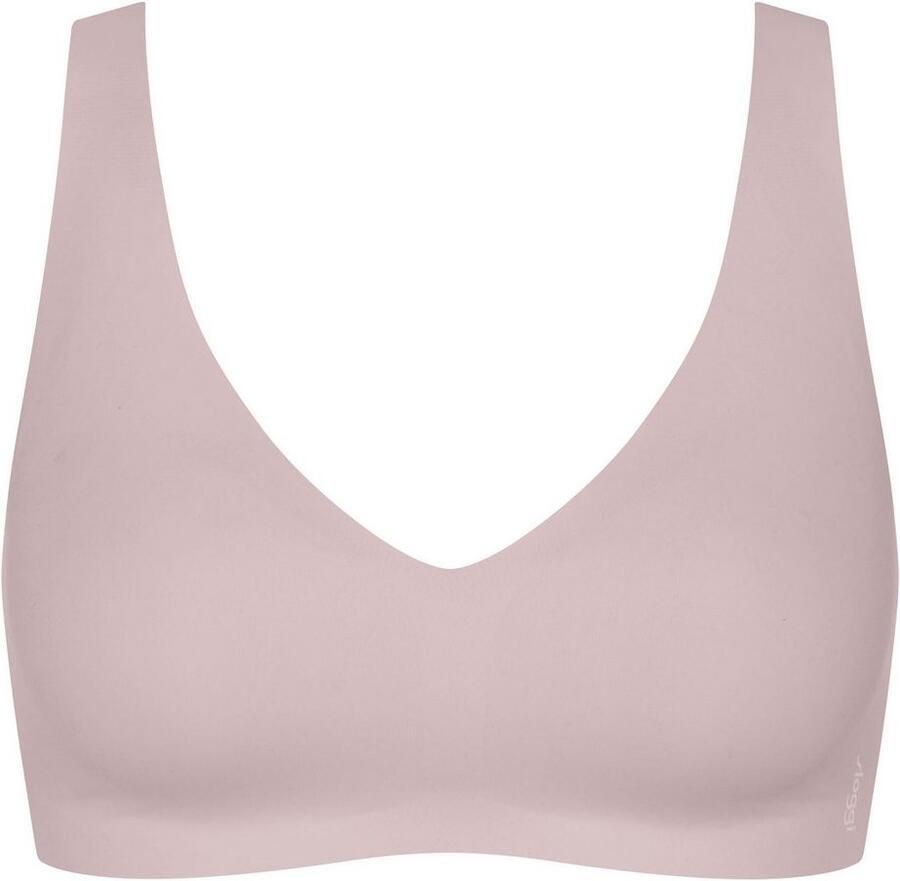 Sloggi Soft-bh ZERO Feel 2.0 naadloos uitneembare pads v-hals brede bandjes microvezel - Foto 2