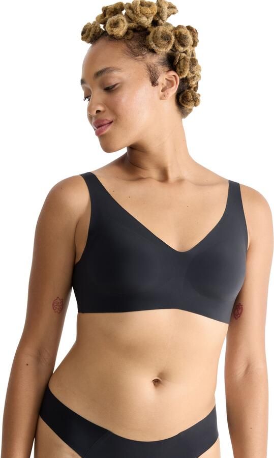 Sloggi Soft-bh ZERO Feel 2.0 naadloos uitneembare pads v-hals brede bandjes microvezel - Foto 8