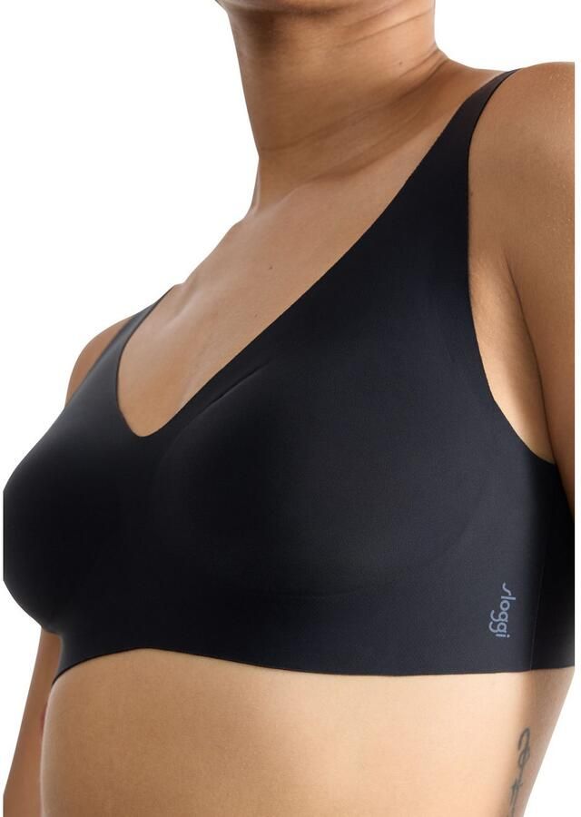 Sloggi Soft-bh ZERO Feel 2.0 naadloos uitneembare pads v-hals brede bandjes microvezel - Foto 5
