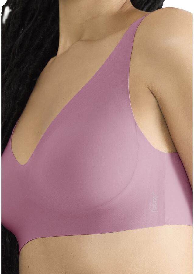 Sloggi Soft-bh ZERO Feel 2.0 naadloos uitneembare pads v-hals brede bandjes microvezel - Foto 3