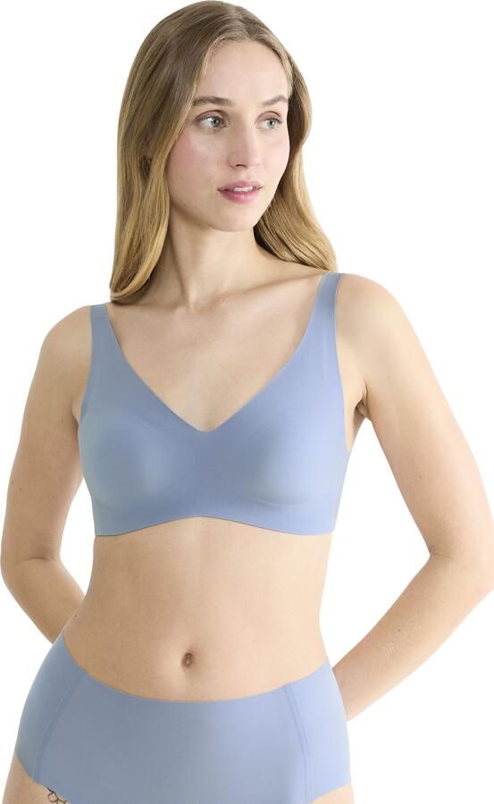 Sloggi Soft-bh ZERO Feel 2.0 naadloos uitneembare pads v-hals brede bandjes microvezel - Foto 6