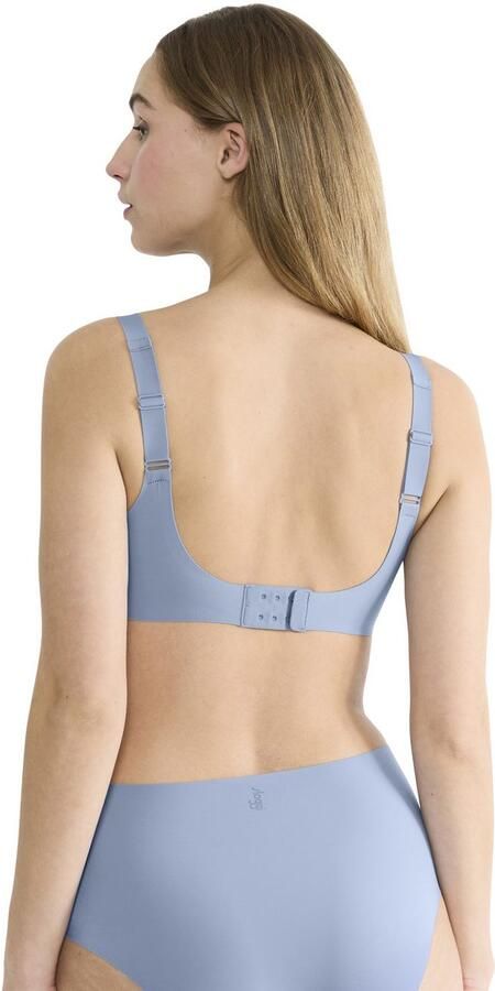 Sloggi Soft-bh ZERO Feel 2.0 naadloos uitneembare pads v-hals brede bandjes microvezel - Foto 5