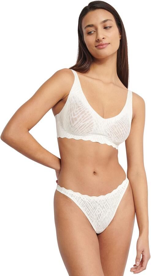 Sloggi Soft-bh ZERO Feel Bliss Stretch-kant uitneembare pads ademend (set 1-delig) - Foto 5