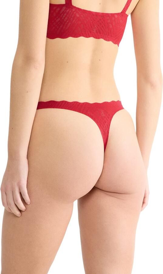 Sloggi String ZERO Feel Bliss naadloos met kantlook - Foto 4