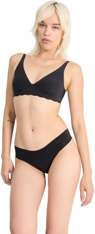 Sloggi String ZERO Microfibre 2.0 naadloos gegolfde uiteinden ultralicht hipster-stijl (Set van 2) - Foto 6