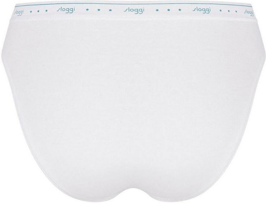 Sloggi Tai slip 24 7 100 elastische band met -logo-inscriptie (Set van 3) - Foto 7