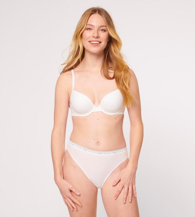 Sloggi Tai slip 24 7 100 elastische band met -logo-inscriptie (Set van 3) - Foto 3