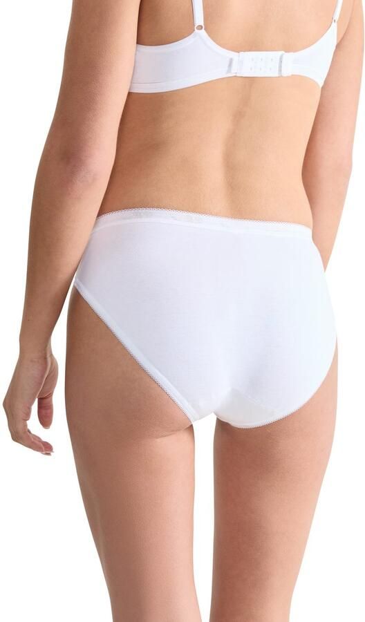 Sloggi Tai slip Basic + elastische band zachte naden katoenmix ademend (3 stuks) - Foto 2