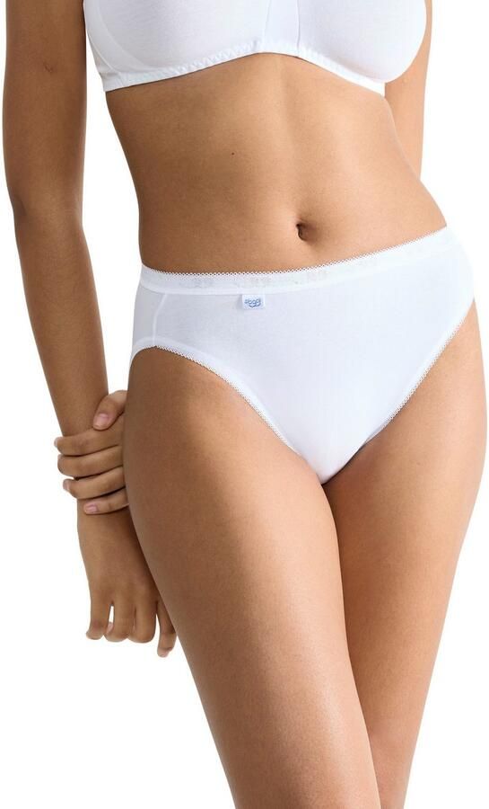 Sloggi Tai slip Basic + perfecte pasvorm katoenmix elastisch zachte naden (Set van 2) - Foto 4