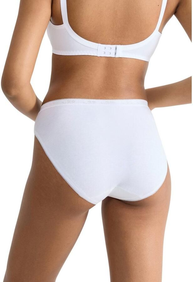 Sloggi Tai slip Basic + perfecte pasvorm katoenmix elastisch zachte naden (Set van 2) - Foto 3