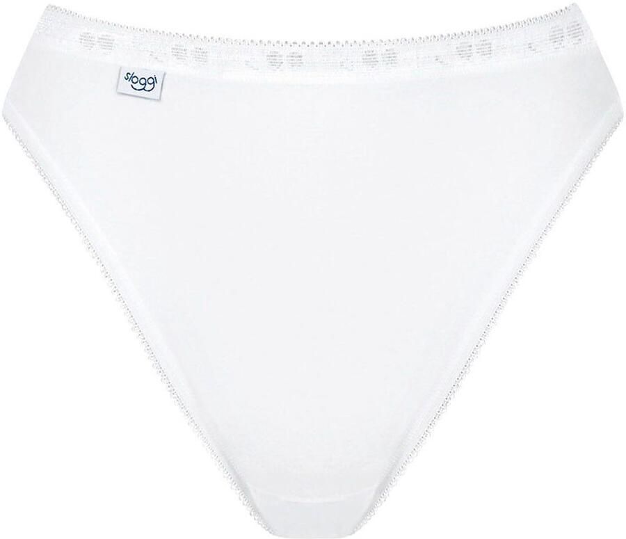 Sloggi Tai slip Basic + perfecte pasvorm katoenmix elastisch zachte naden (Set van 2)