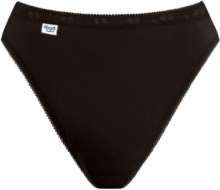 Sloggi Tai slip Basic + perfecte pasvorm katoenmix elastisch zachte naden (Set van 2)