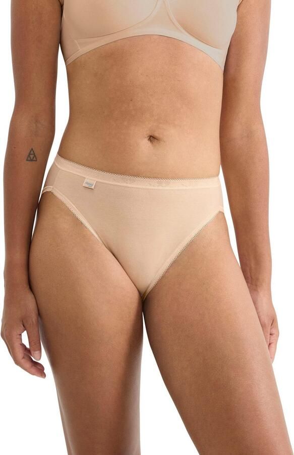 Sloggi Tai slip Basic + perfecte pasvorm katoenmix elastisch zachte naden (Set van 2) - Foto 4