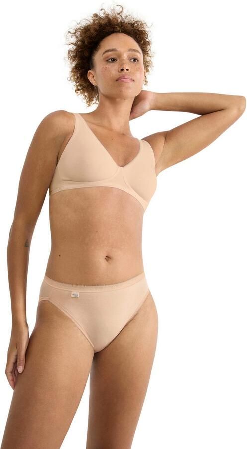 Sloggi Tai slip Basic + perfecte pasvorm katoenmix elastisch zachte naden (Set van 2) - Foto 5