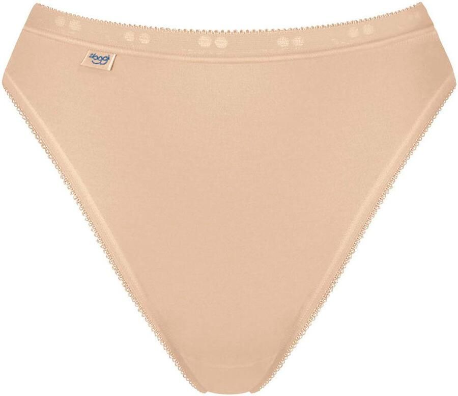 Sloggi Tai slip Basic + perfecte pasvorm katoenmix elastisch zachte naden (Set van 2)