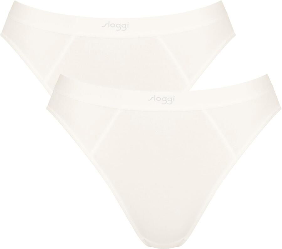 Sloggi Tai slip EVER Ease temperatuurregulerend hoge beenuitsnijding zacht ademend (2 stuks Set van 2) - Foto 6