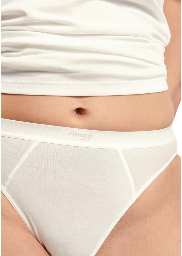 Sloggi Tai slip EVER Ease temperatuurregulerend hoge beenuitsnijding zacht ademend (2 stuks Set van 2) - Foto 2