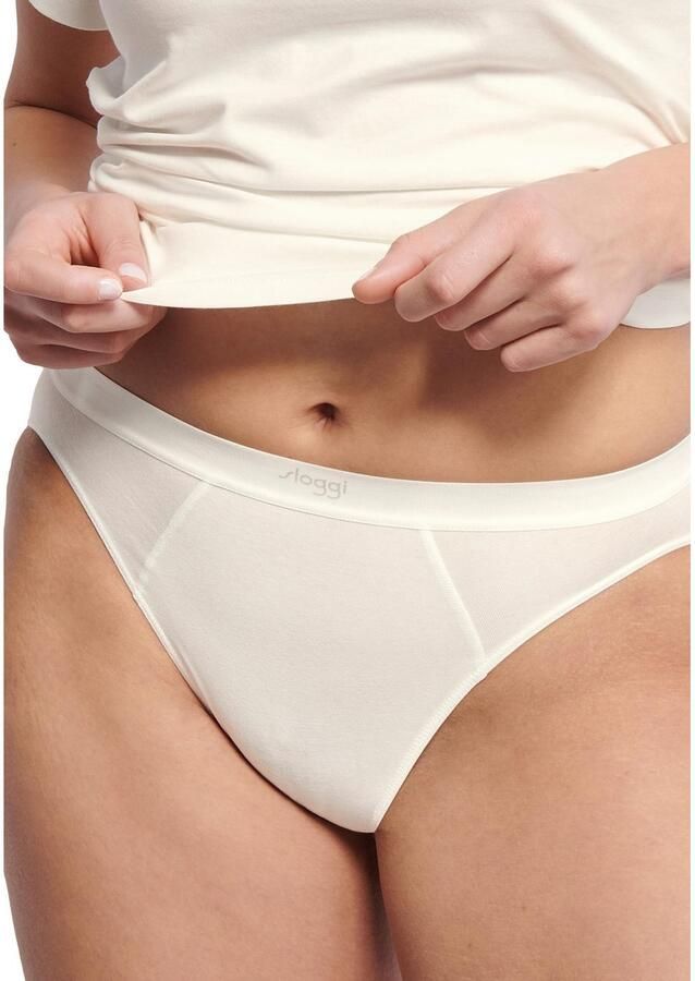 Sloggi Tai slip EVER Ease temperatuurregulerend hoge beenuitsnijding zacht ademend (2 stuks Set van 2) - Foto 3