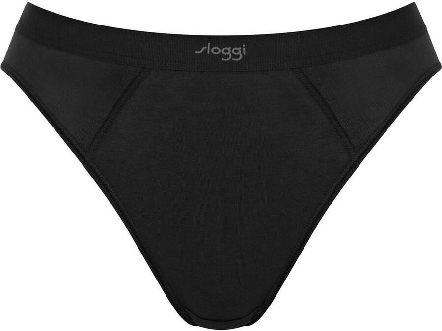 Sloggi Tai slip EVER Ease temperatuurregulerend hoge beenuitsnijding zacht ademend (2 stuks Set van 2)