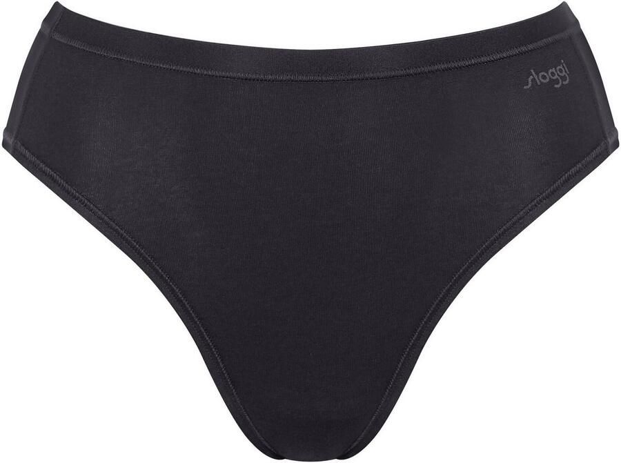 Sloggi Tai slip GO Daily Cotton Glans-effect details hoge beenuitsnijding zacht elastisch (3 stuks) - Foto 5