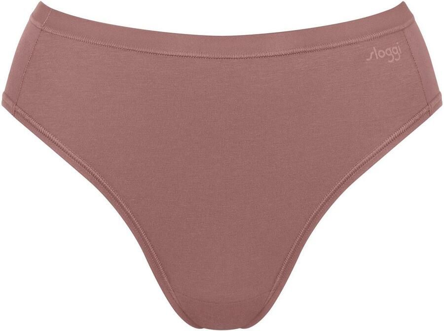 Sloggi Tai slip GO Daily Cotton Glans-effect details hoge beenuitsnijding zacht elastisch (3 stuks) - Foto 5