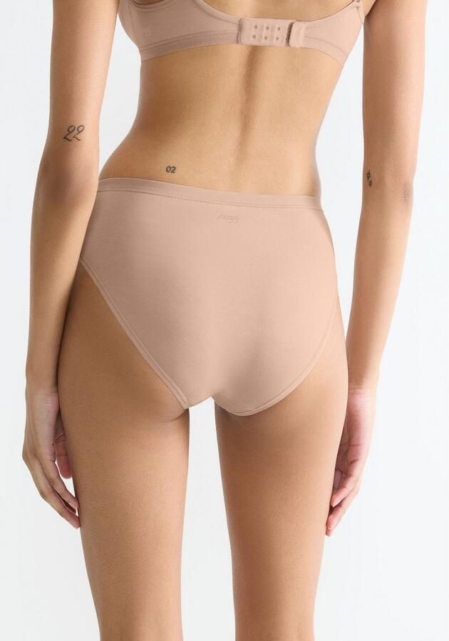 Sloggi Tai slip GO Daily Cotton Glans-effect details hoge beenuitsnijding zacht elastisch (3 stuks) - Foto 5