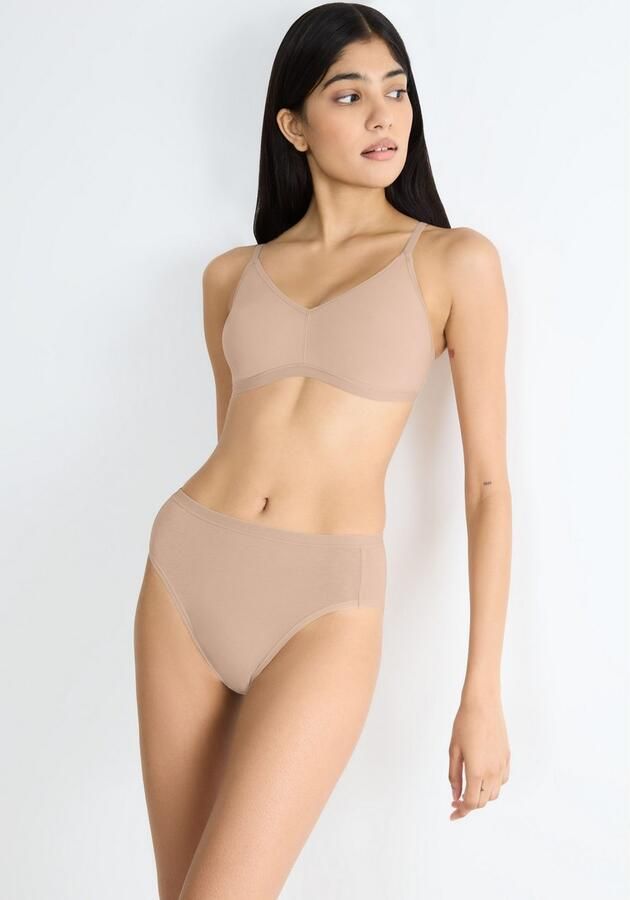 Sloggi Tai slip GO Daily Cotton Glans-effect details hoge beenuitsnijding zacht elastisch (3 stuks) - Foto 3