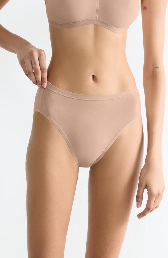 Sloggi Tai slip GO Daily Cotton Glans-effect details hoge beenuitsnijding zacht elastisch (3 stuks) - Foto 4