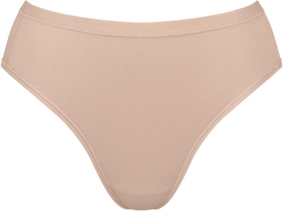 Sloggi Tai slip GO Daily Cotton Glans-effect details hoge beenuitsnijding zacht elastisch (3 stuks)