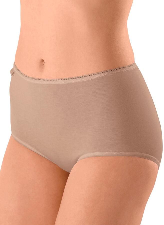 Sloggi Maxislip 24 7 Cotton hoger gesneden pasvorm elastisch kant ondoorzichtig zacht (Set van 3) - Foto 6