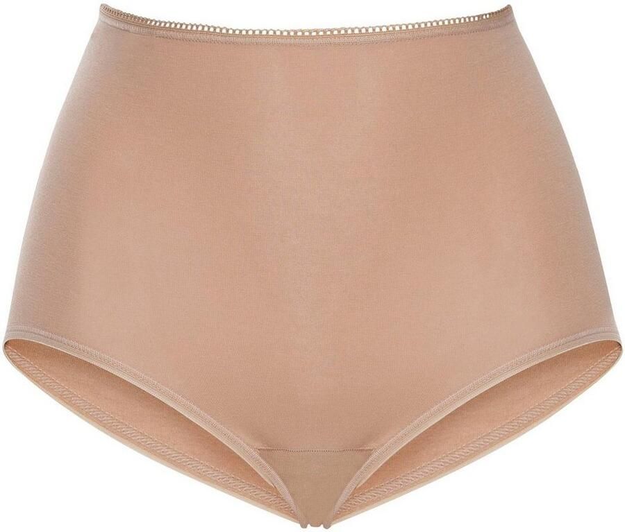 Sloggi Maxislip 24 7 Cotton hoger gesneden pasvorm elastisch kant ondoorzichtig zacht (Set van 3) - Foto 2