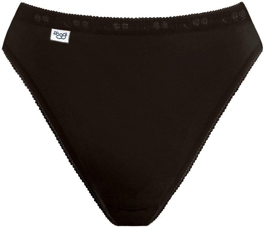 Sloggi Tailleslip Basic + zacht katoenmix multipack elastisch (4 stuks Set van 4)