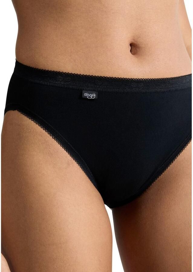 Sloggi Tailleslip Basic + zacht katoenmix multipack elastisch (4 stuks Set van 4) - Foto 2