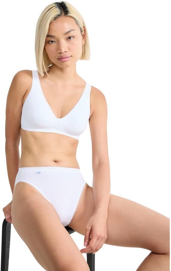 Sloggi Tailleslip Basic + zacht katoenmix multipack elastisch (4 stuks Set van 4) - Foto 5