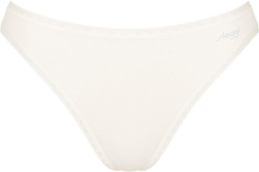 Sloggi Tailleslip Go fijne kantdetails zacht katoenmix single jersey (2 stuks Set van 2) - Foto 4