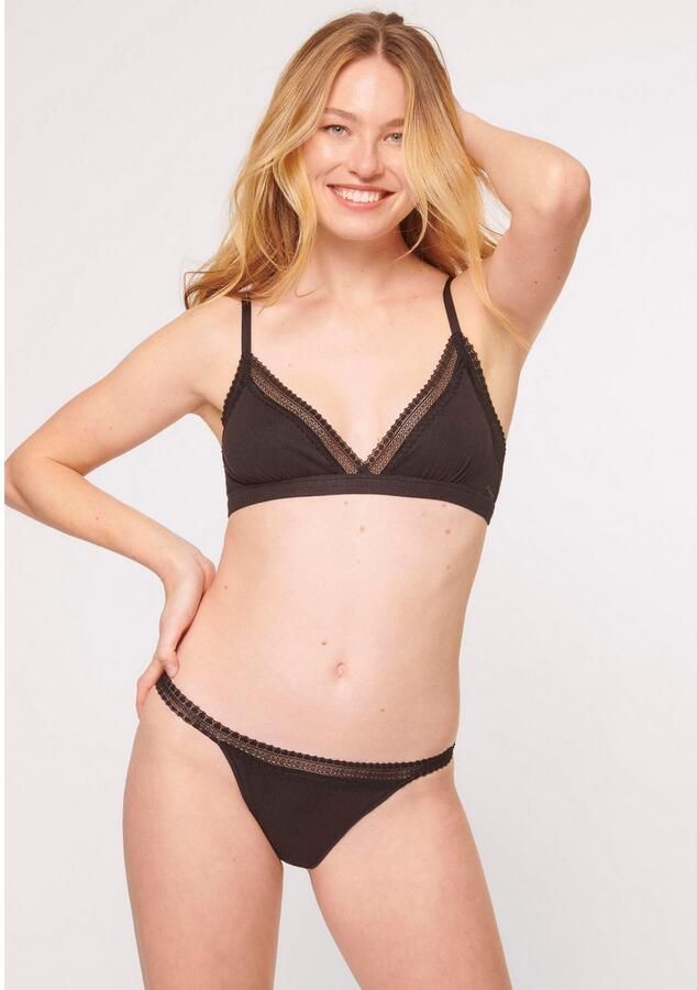 Sloggi Tanga GO Ribbed zacht katoenmix kanten versiering comfortabel (Set van 2) - Foto 4