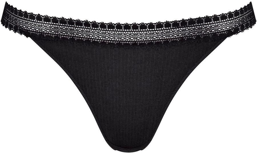 Sloggi Tanga GO Ribbed zacht katoenmix kanten versiering comfortabel (Set van 2) - Foto 5