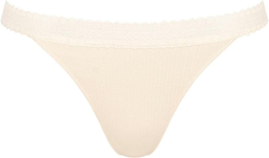 Sloggi Tanga GO Ribbed zacht katoenmix kanten versiering comfortabel (Set van 2) - Foto 5