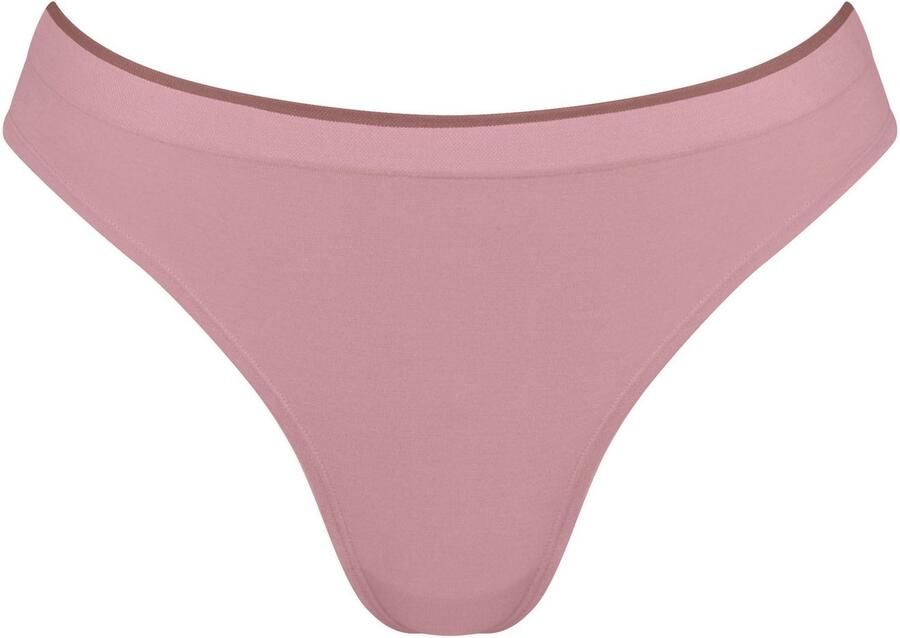 Sloggi Tanga GO Sense Modalmix naadloos platte zoom elastisch zacht (Set van 2) - Foto 2