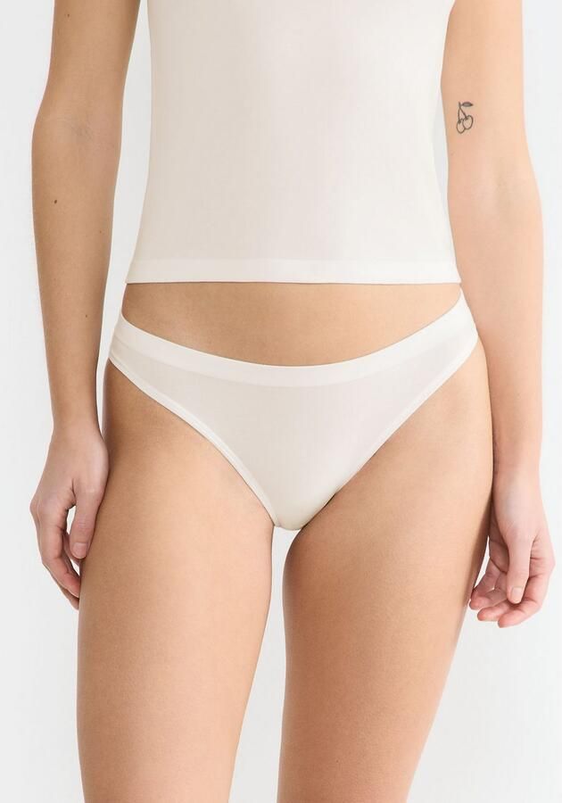 Sloggi Tanga GO Sense Modalmix naadloos platte zoom elastisch zacht (Set van 2) - Foto 3