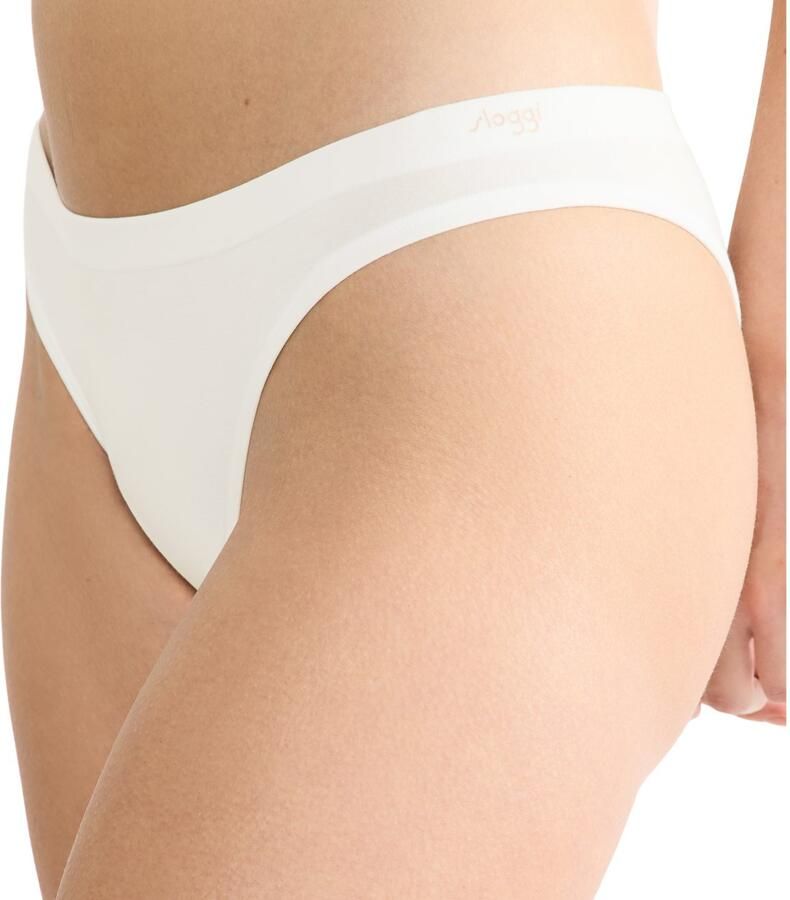 Sloggi Tanga GO Sense Modalmix naadloos platte zoom elastisch zacht (Set van 2)