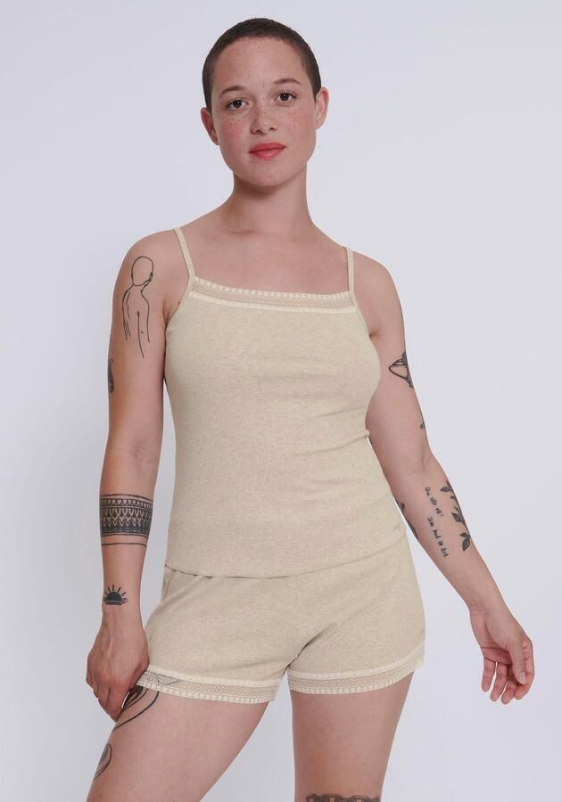 Sloggi Top met spaghettibandjes GO Ribbed Spaghetti Top met fijne tonale strepen - Foto 5